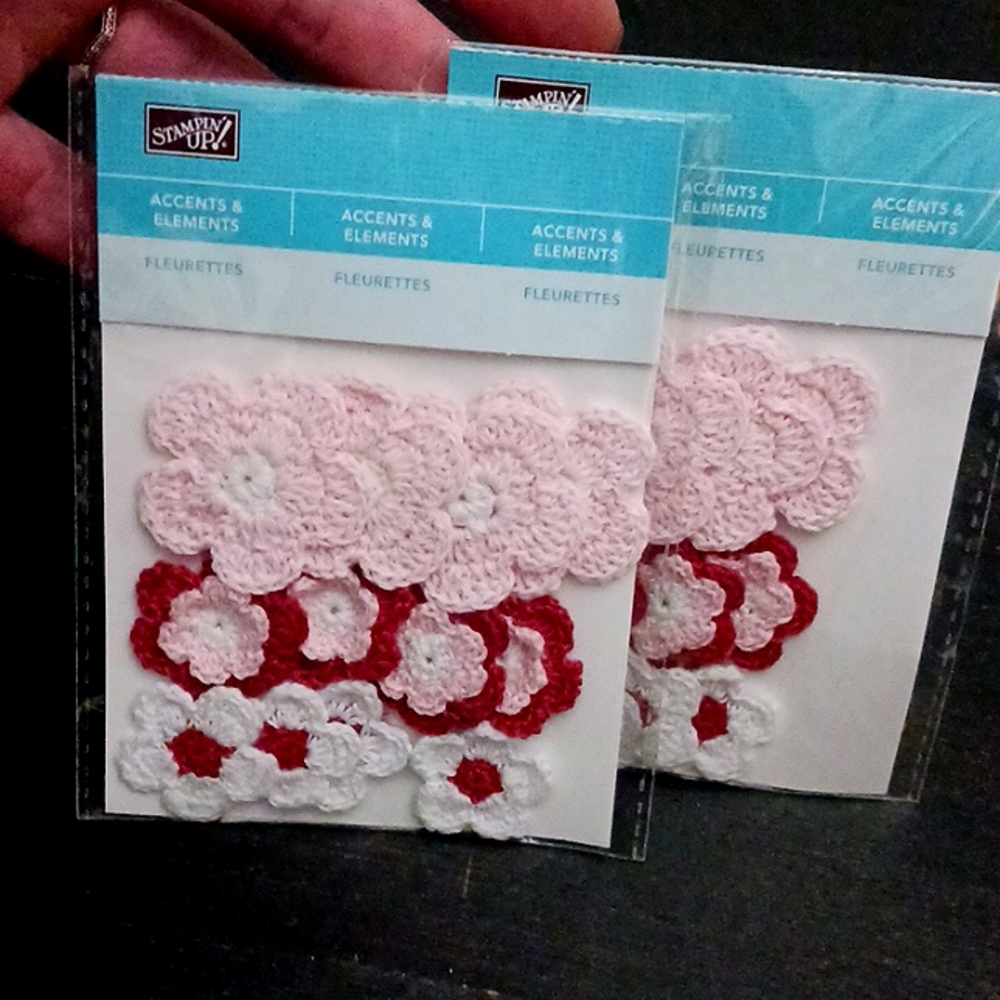 🔹️Stampin'Up! 2 packs FLEURETTS Accents & Elements
